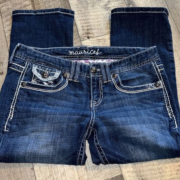 MAURICES‎ Capri jeans- size 5/6 - Picture 4 of 9